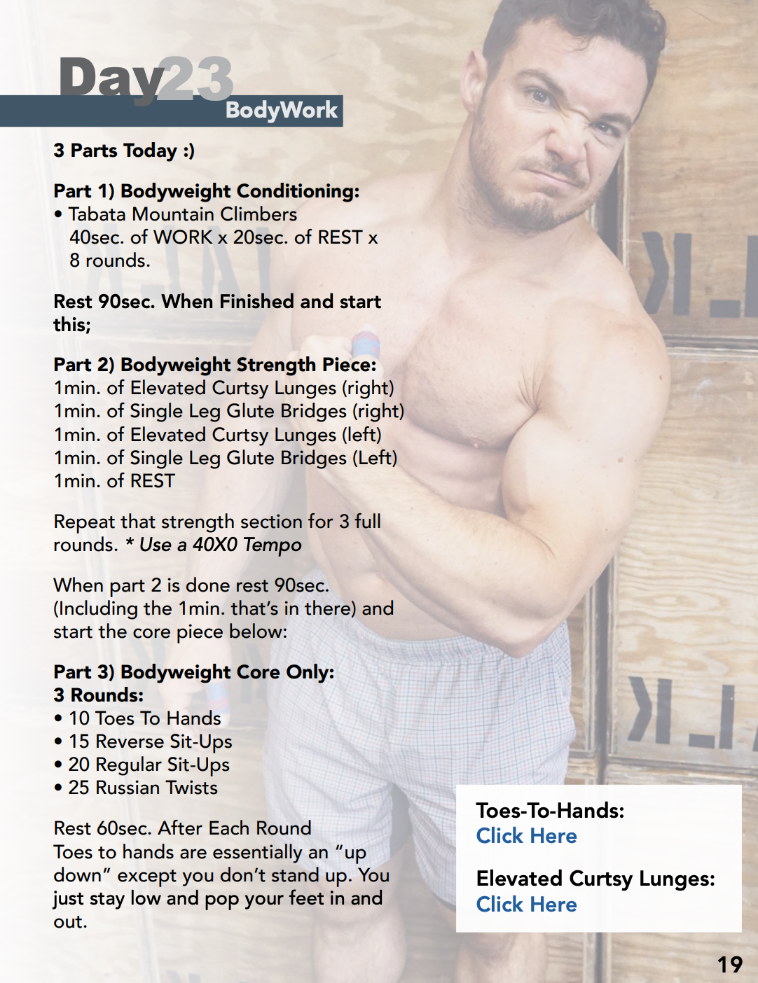 Bodyweight-Only Workouts (VOL 2)